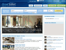 Tablet Screenshot of directsalles.com